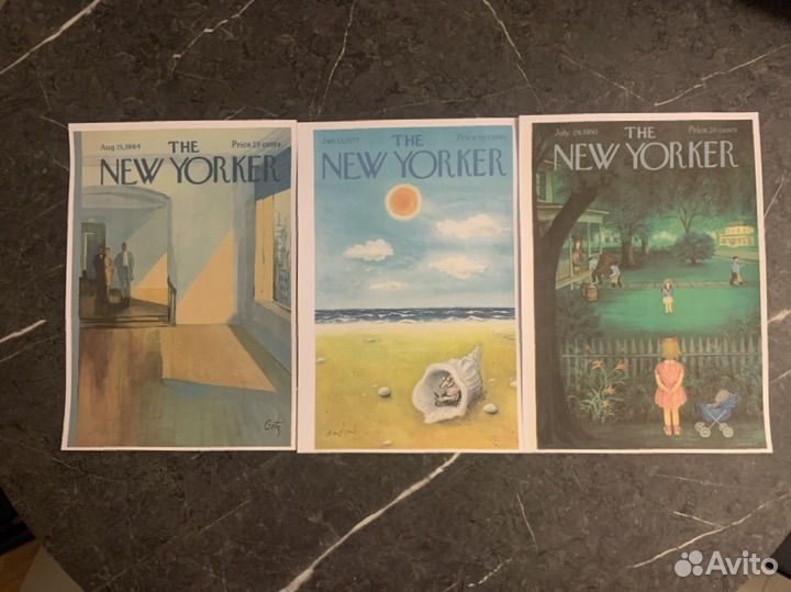 Репринт обложки The New Yorker