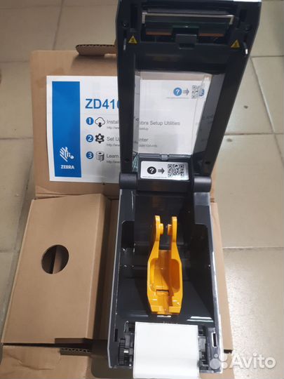 Термопринтер zebra zd41022-d0e000ez