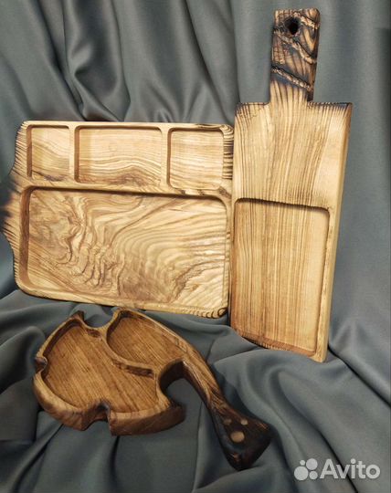 Посуда из натурального дерева (Ручная работа)