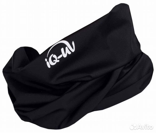 Лайкровый шарф-труба Scarf-tube Uv 300+ Black