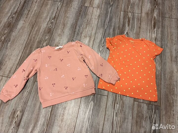 Пакет одежды на девочку 110