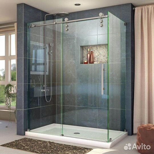 Душевые из стекла 800 х 900