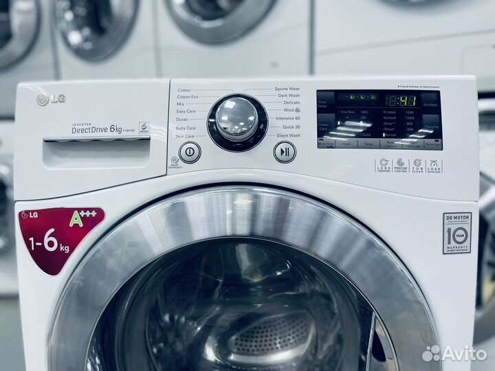 Стиральная машина бу. 6кг. 1200об. Гарантия