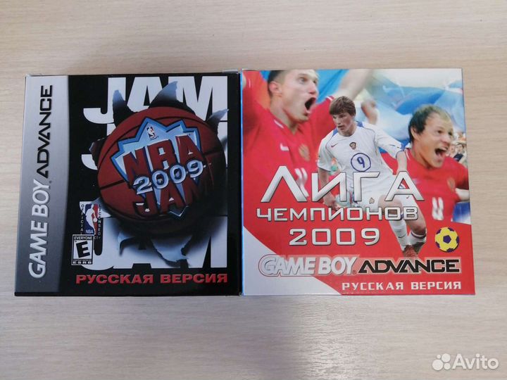 Картриджи GBA