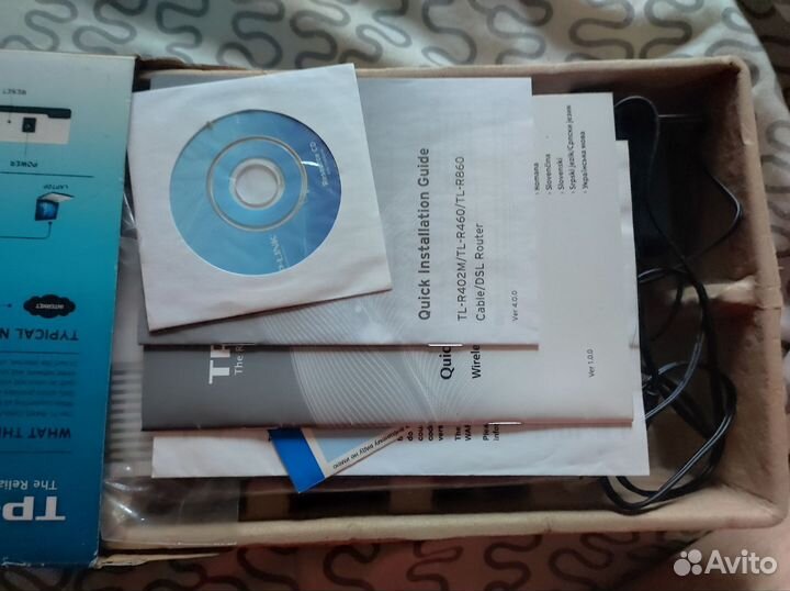 Роутер проводной TP-link и плата network