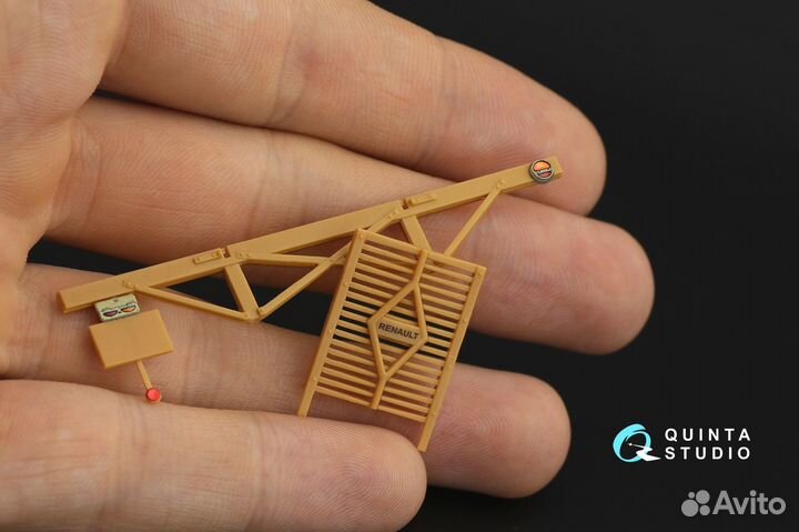 Quinta St. Renault AHN 3.5t, 3D интерьер, 1/35