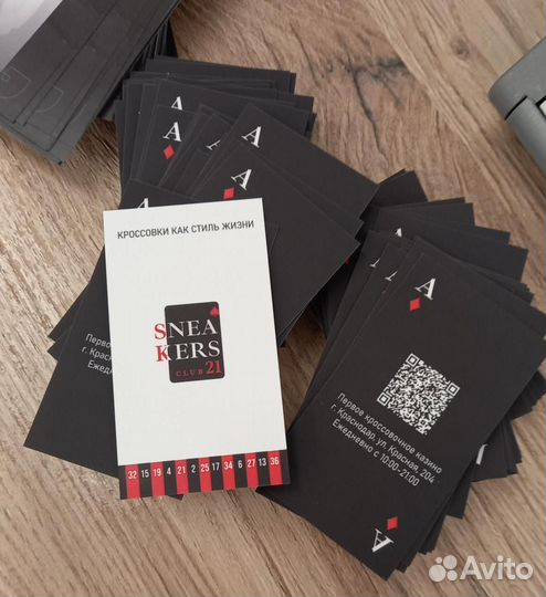 Визитки от 100 штук