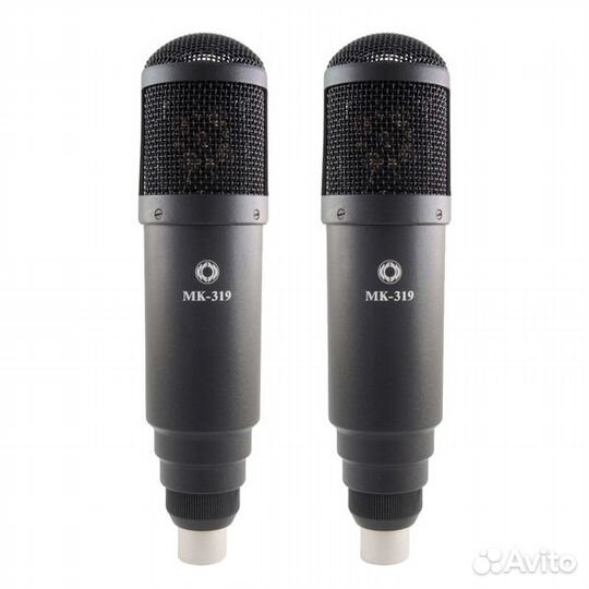 Октава мк-319 Matte Black (стереопара, в картонной