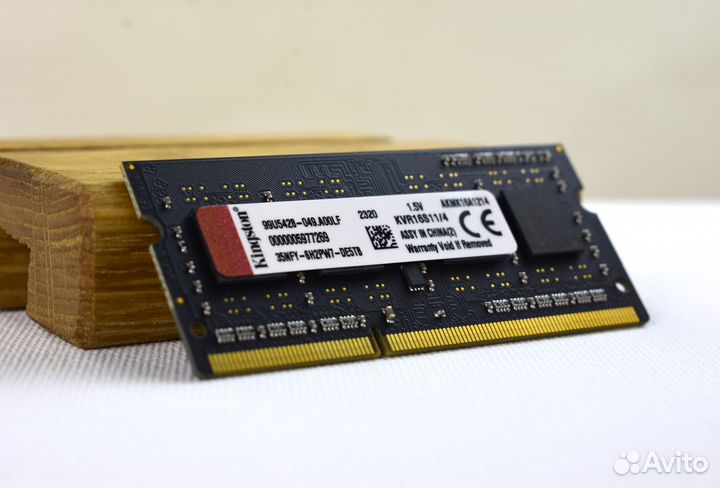 KingSton DDR3 1600 MHz 4 GB