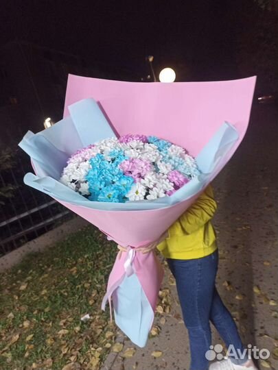 Букеты гиганты из живых цветов с доставкой