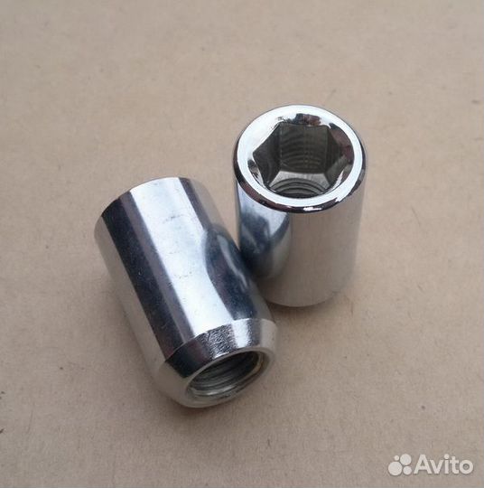 Хромированные гайки для колесных дисков