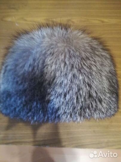 Шапка песец женская