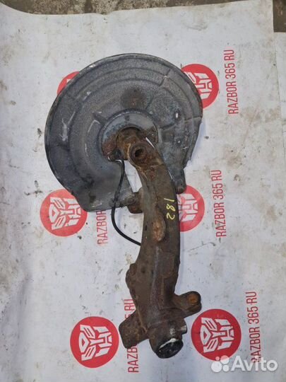 Кулак в сборе со ступицей задний левый Citroen C5