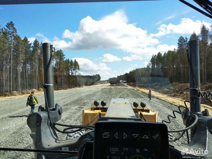Машинист автогрейдера,грейдерист,оператор грейдера