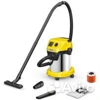 Пылесос Karcher WD 3 P S V-17/4/20 с розеткой