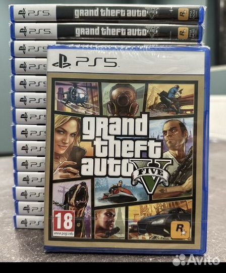 Gta 5 ps5 диск