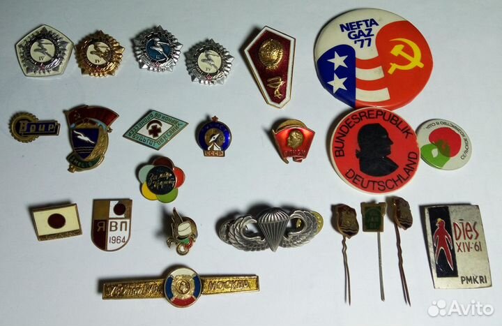 Знаки и значки СССР