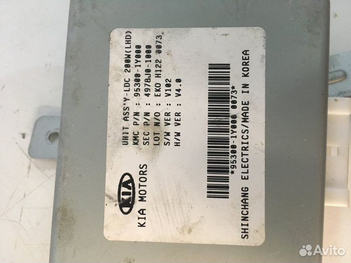 Другие эбу салона Kia Picanto 1.2 2012