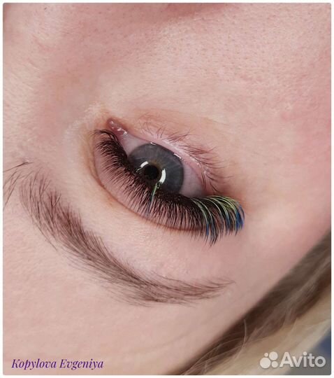 Наращивание ресниц/Оформление бровей
