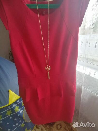 Платье с баской 46 48