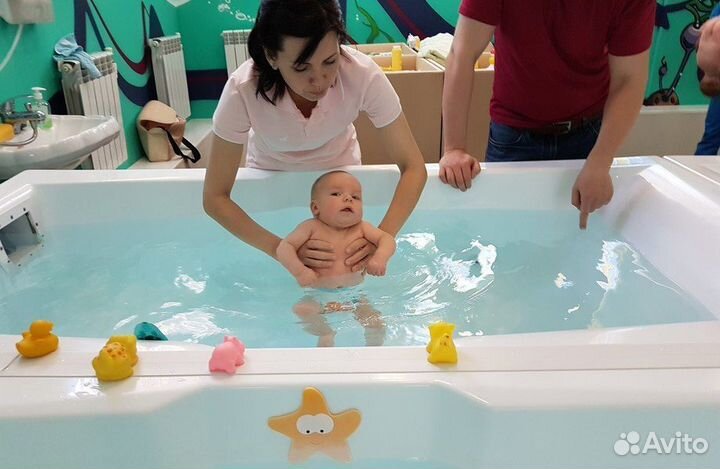 Детский центр раннего плавания, от 0 до 2 лет