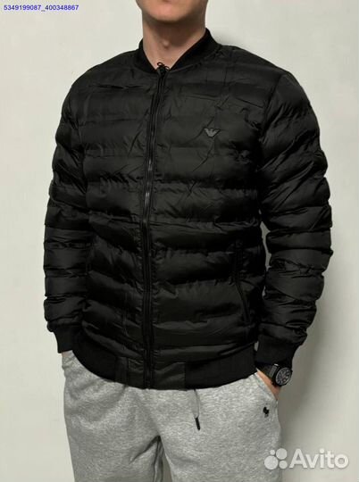 Мужской бомбер Armani: смело и стильно