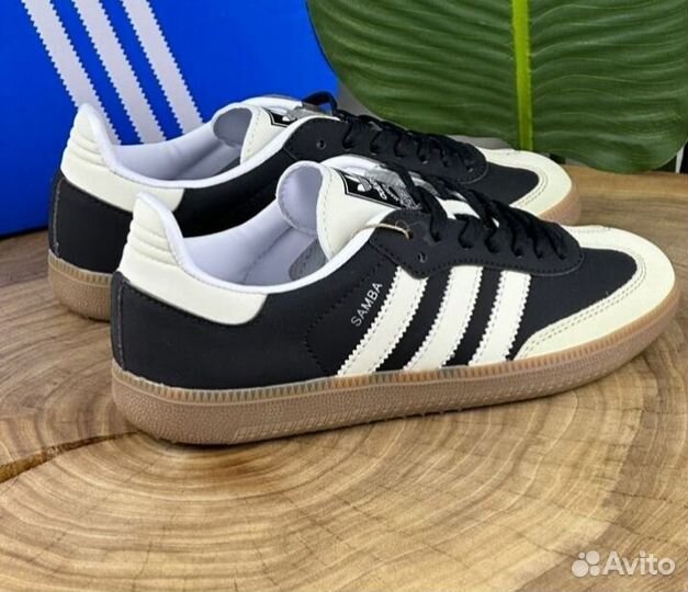 Adidas originals samba OG core black wonder white