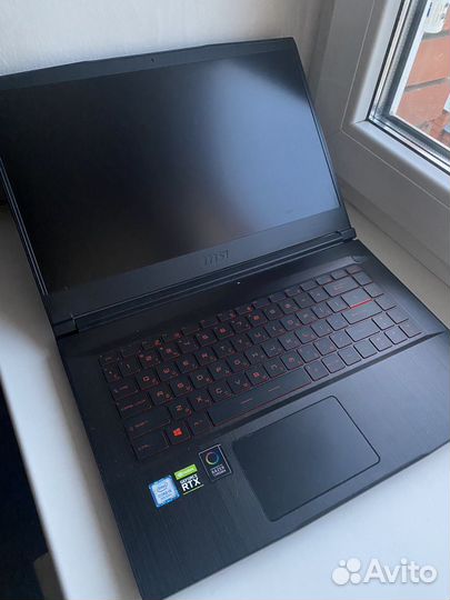 Игровой ноутбук msi gf65 thin sexr