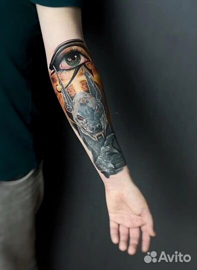 Разработка индивидуальных эскизов татуировки