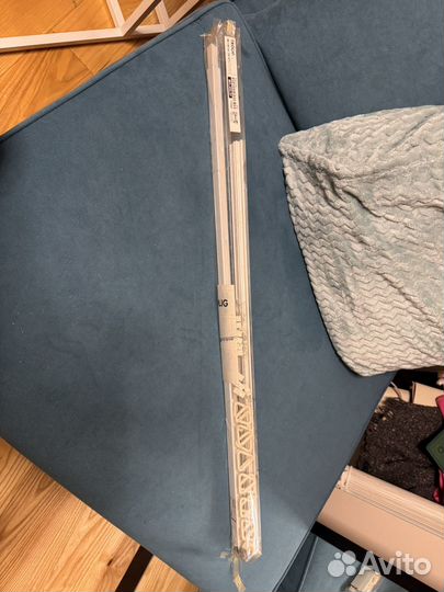 Гардина треугольная белая IKEA 80-120 см