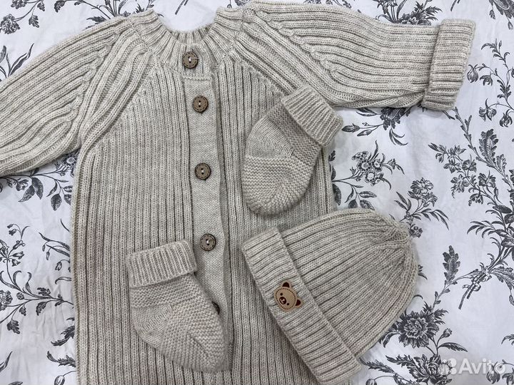 Комбинезон вязанный 56 62