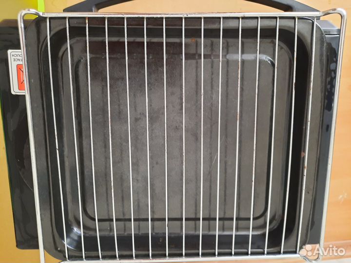 Электрическая мини печь с 2 комфорками