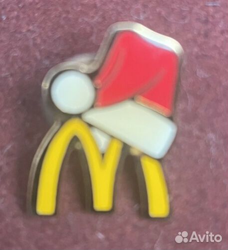 Значки нагрудные McDonalds