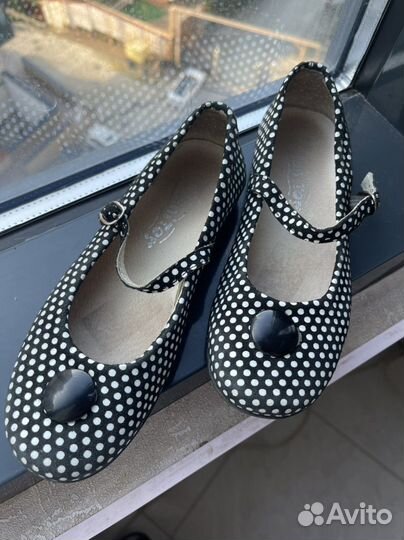 Балетки туфли натуральные 32р