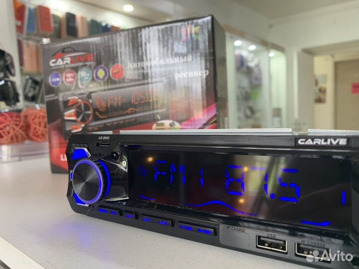 Автомагнитола 1din с блютузом(новая, гарантия)