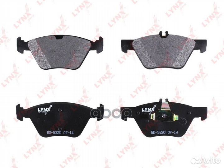 Колодки тормозные дисковые перед bd5320