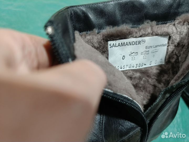 Полусапожки женские 38 размера натуральная кожа