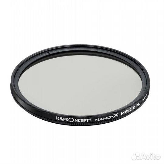 Светофильтр K&F Concept Nano-X MRC CPL 82mm новый