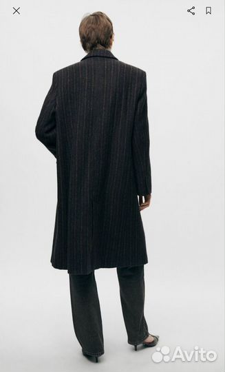 Пальто женское шерстяное Zara Manteco
