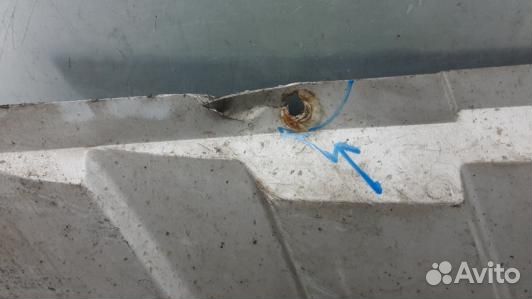 Юбка нижняя volkswagen tiguan 1 (ZAD14G401)