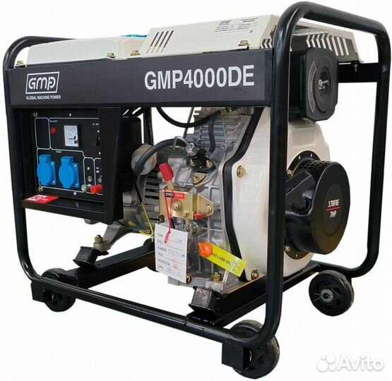 Дизельный генератор GMP 4000DE