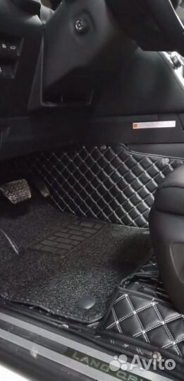 Автоковрики люкс из экокожи на Chevrolet Camaro