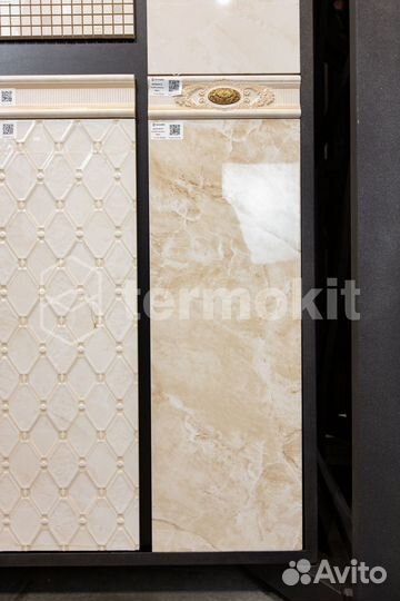 Керамическая плитка Eurotile Ceramica Ermitage 582 Beige настенная 29,5x89,5