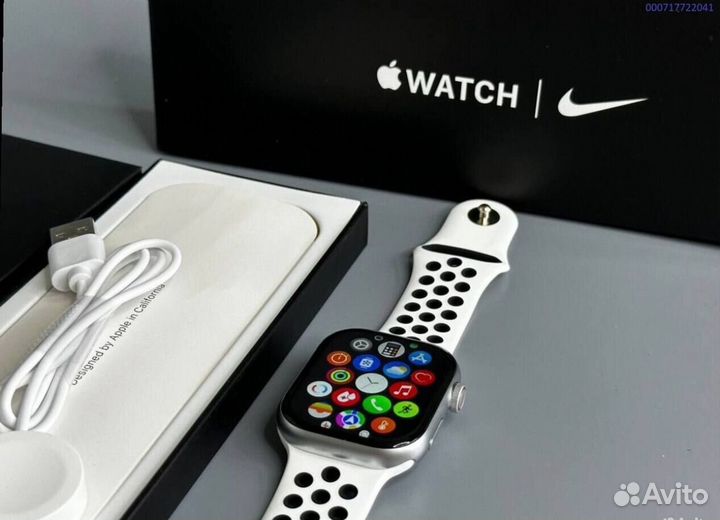 Часы apple watch 9 45 mm Nike