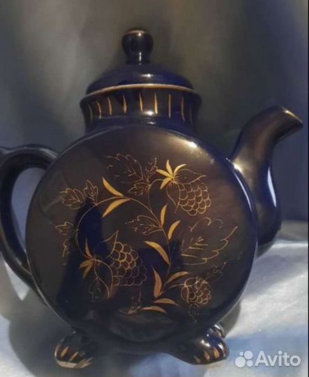 Чайник заварочный Старая Гжель. СССР