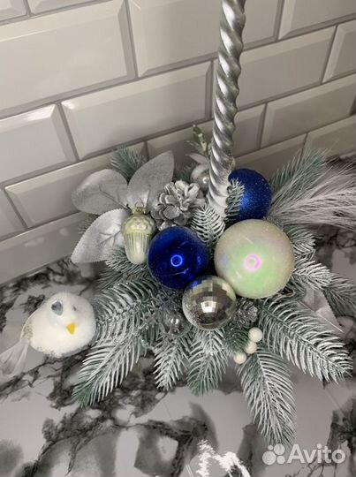 Подсвечник декоративный 2 шт