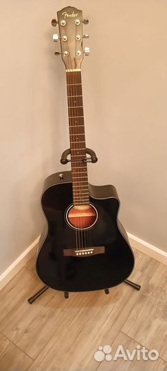 Электроакустическая гитара fender