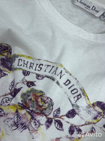 Футболка женская christian dior