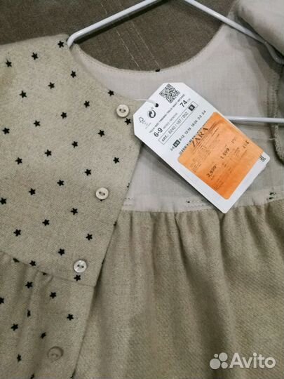 Новое платье zara