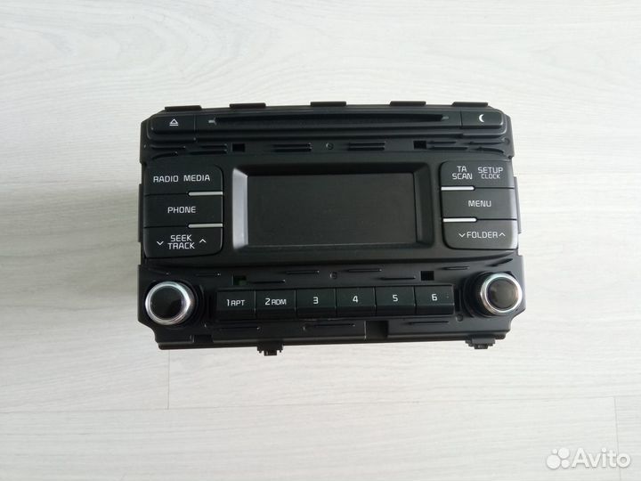 Штатная магнитола на kia sportage 4